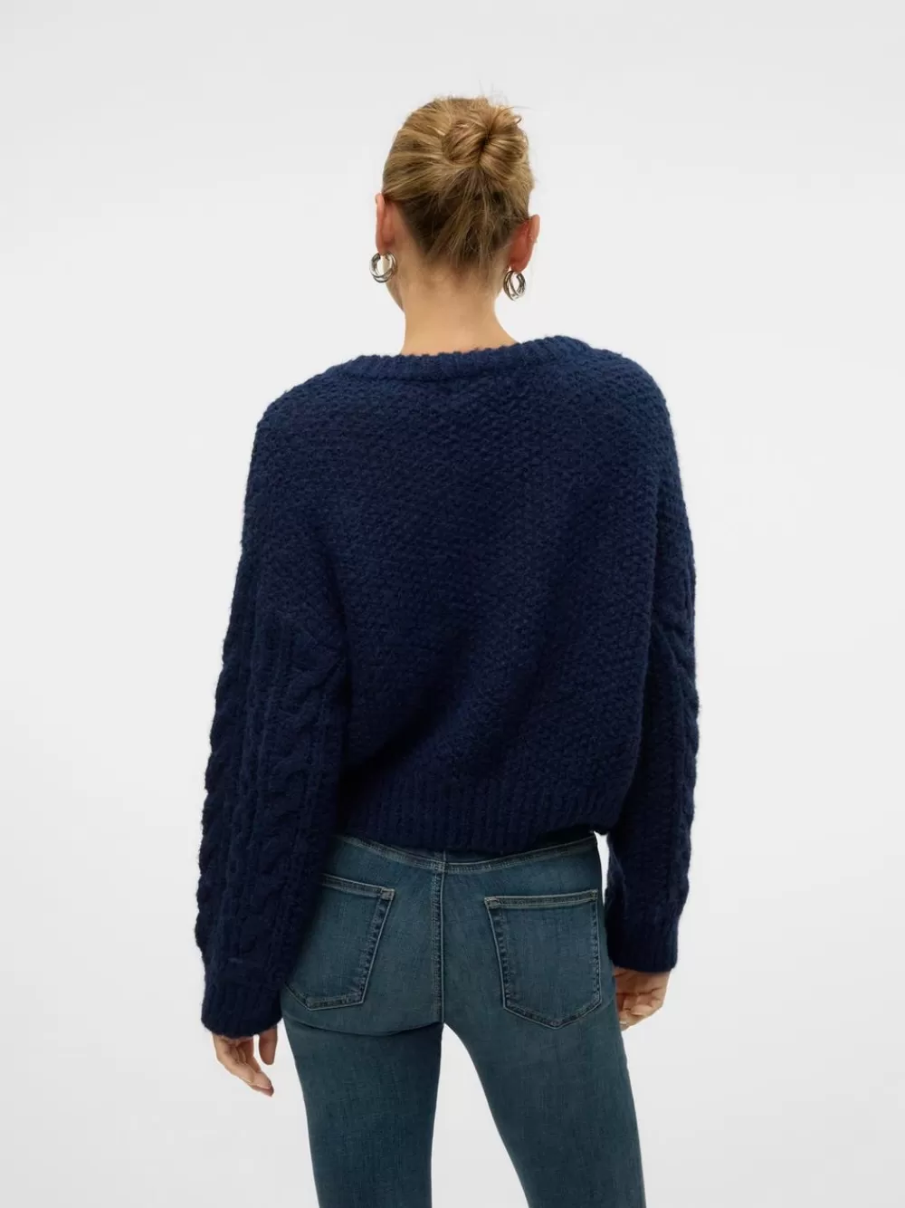 VERO MODA VMDREAM Neulepuserot Navy Blazer Hot