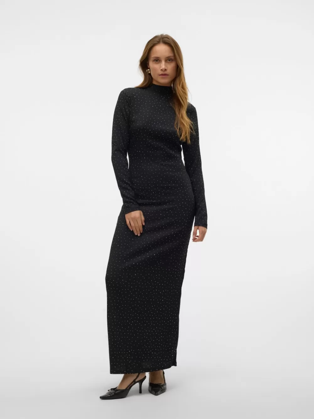VERO MODA VMDREWY Pitkä mekko Black Flash Sale