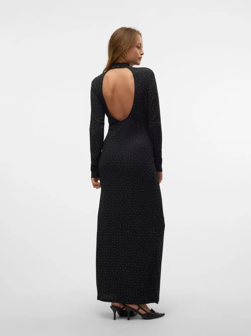 VERO MODA VMDREWY Pitkä mekko Black Flash Sale