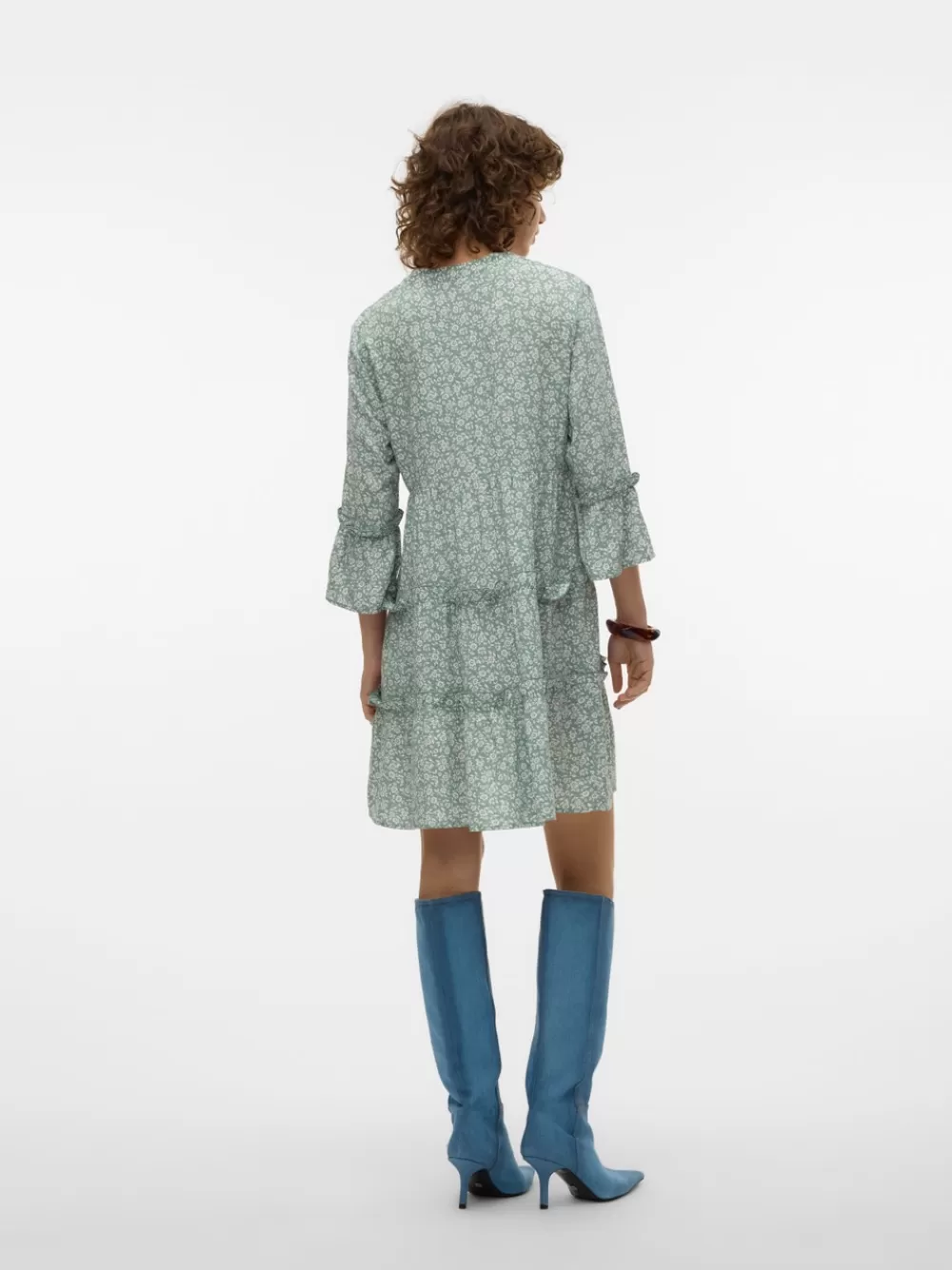 VERO MODA VMEASY Lyhyt mekko Hedge Green Best Sale
