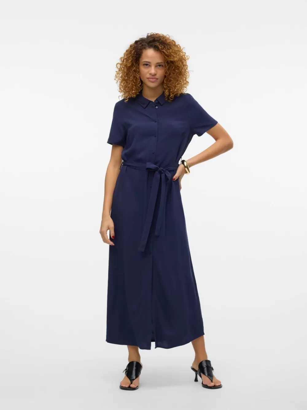 VERO MODA VMEASY Pitkä mekko Navy Blazer Outlet