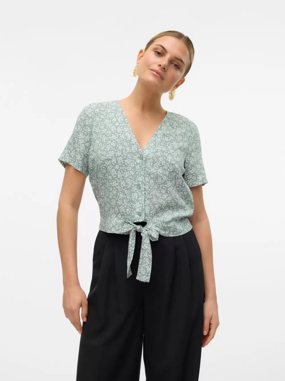 VERO MODA VMEASY Topit Hedge Green Discount