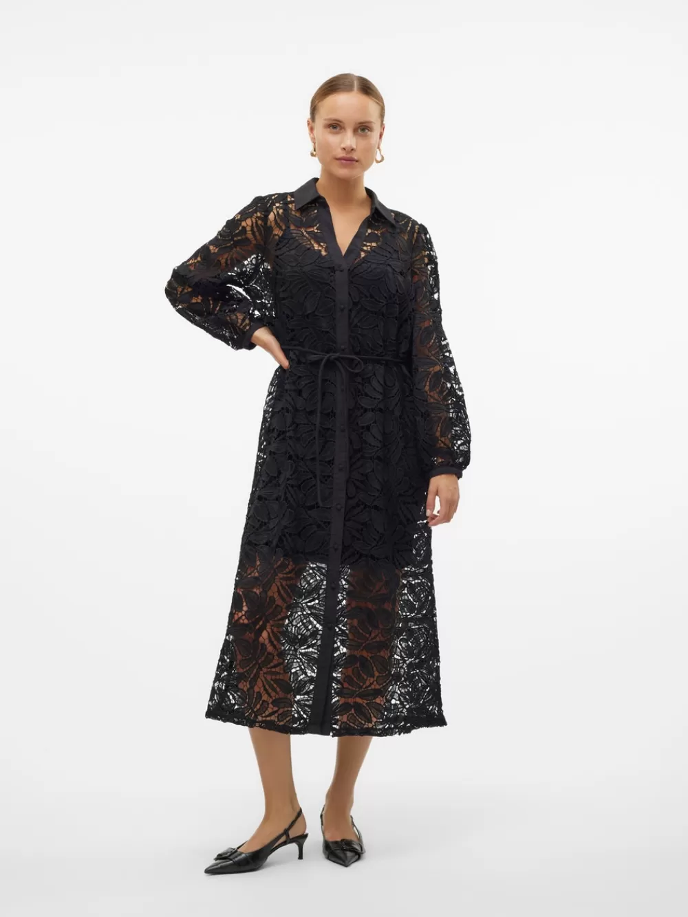 VERO MODA VMEDA Pitkä mekko Black Clearance