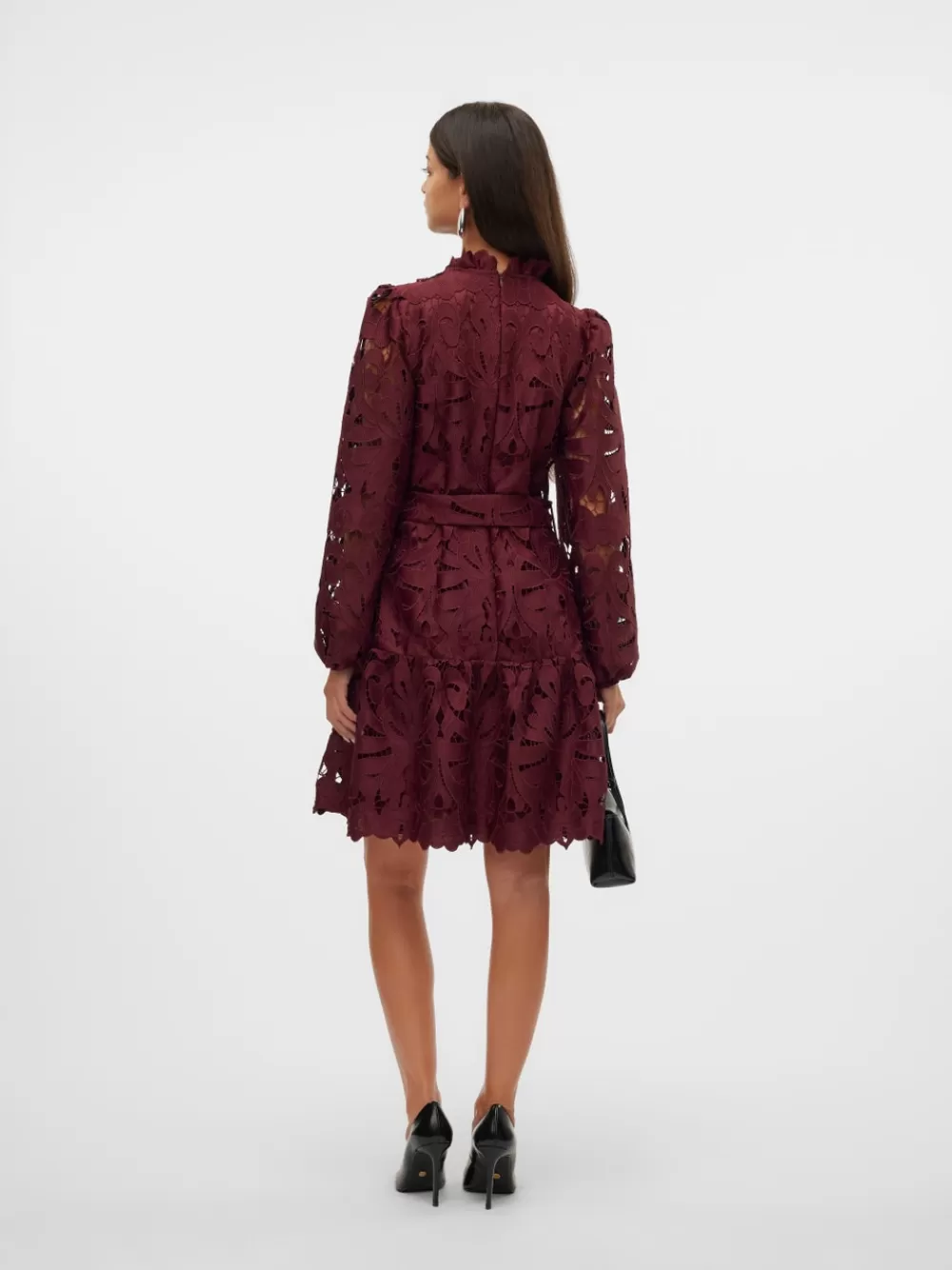 VERO MODA VMEDITH Lyhyt mekko Tawny Port Cheap