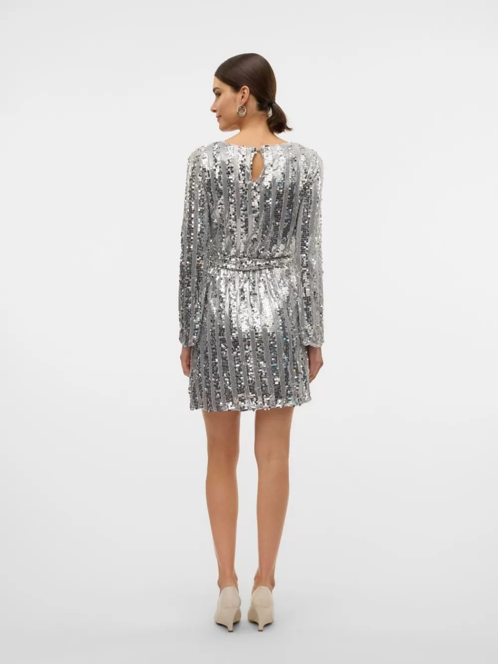 VERO MODA VMEFA Lyhyt mekko Silver Online