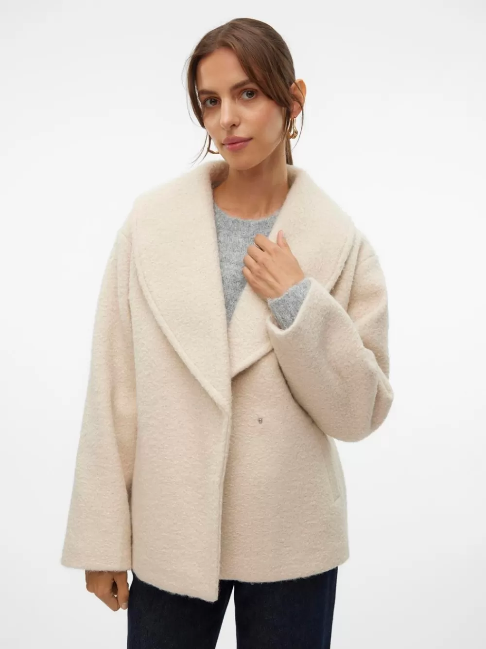 VERO MODA VMELITEBERGEN Takit Oatmeal Hot