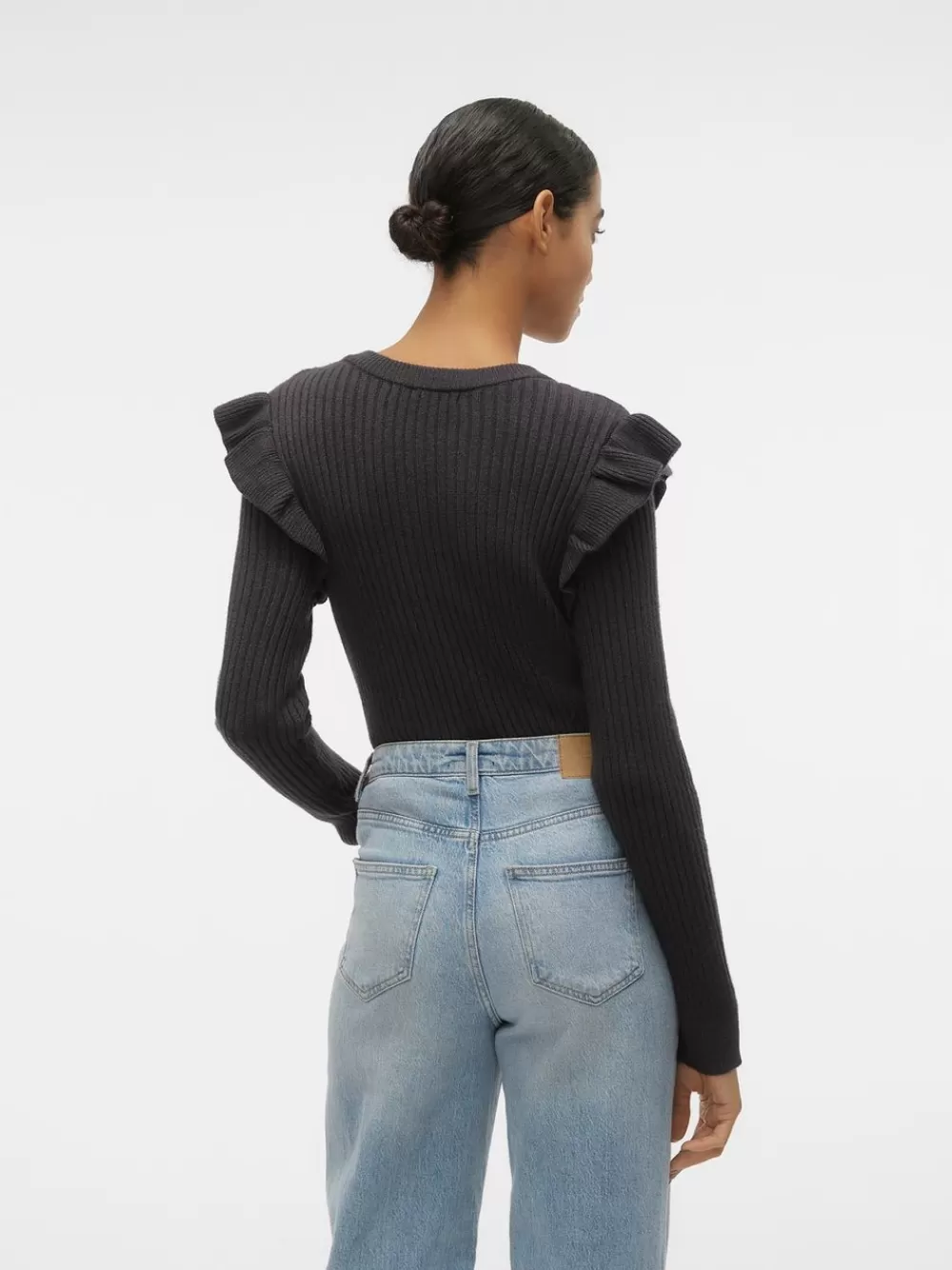 VERO MODA VMEMILIA Neulepuserot Dark Grey Melange Outlet