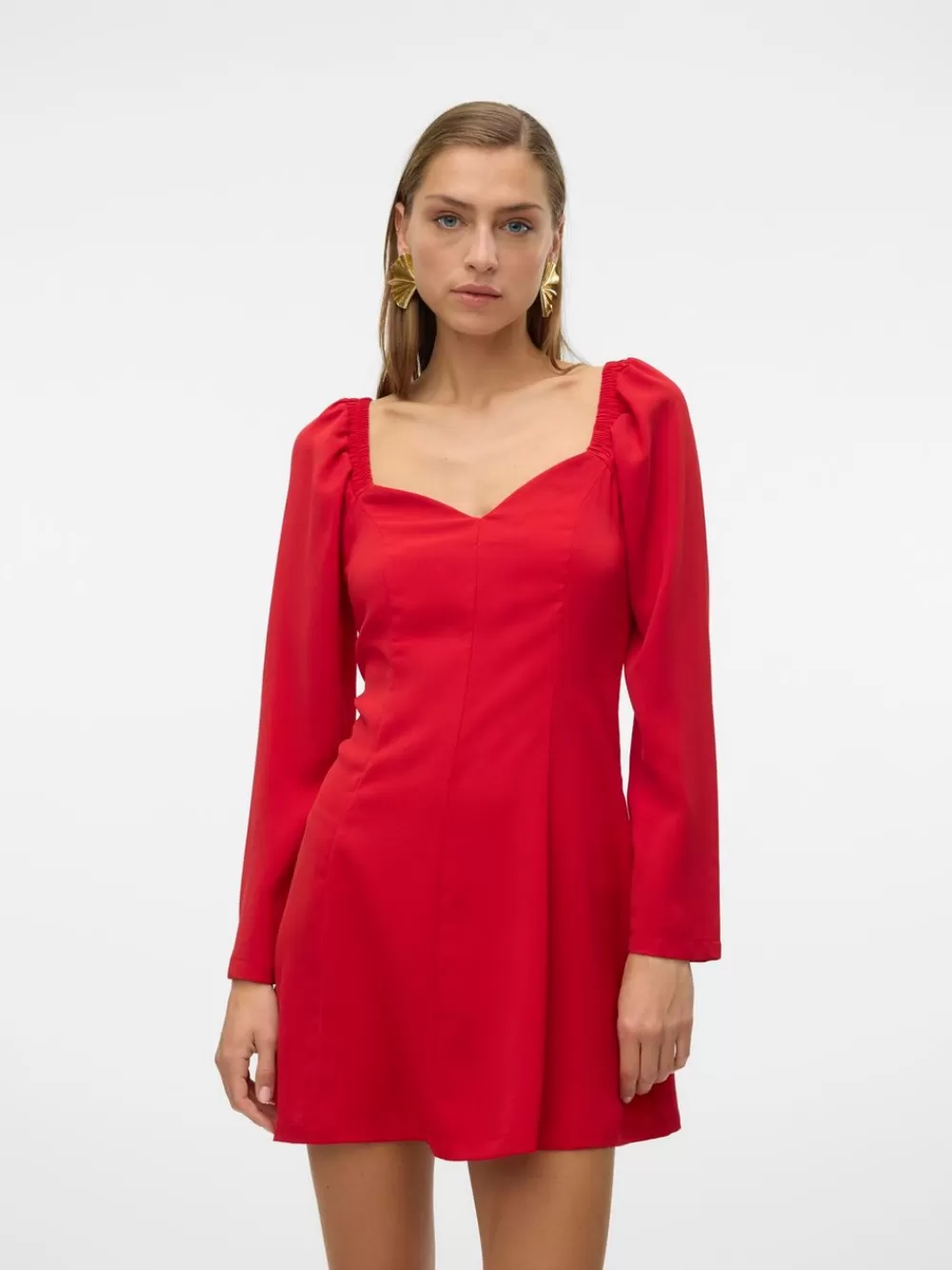 VERO MODA VMEMILIE Lyhyt mekko Salsa Cheap