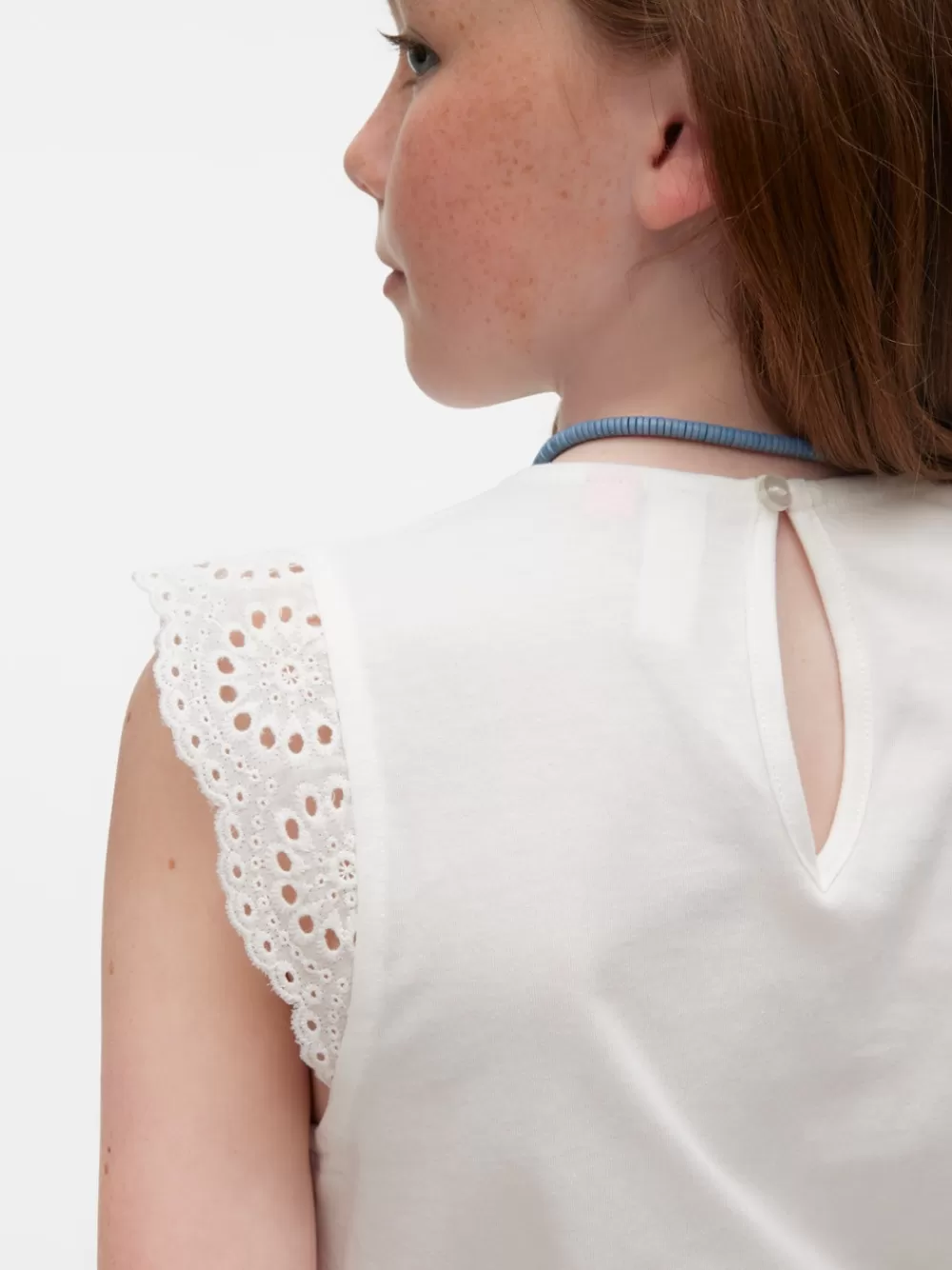 VERO MODA VMEMILY Topit Snow White Hot
