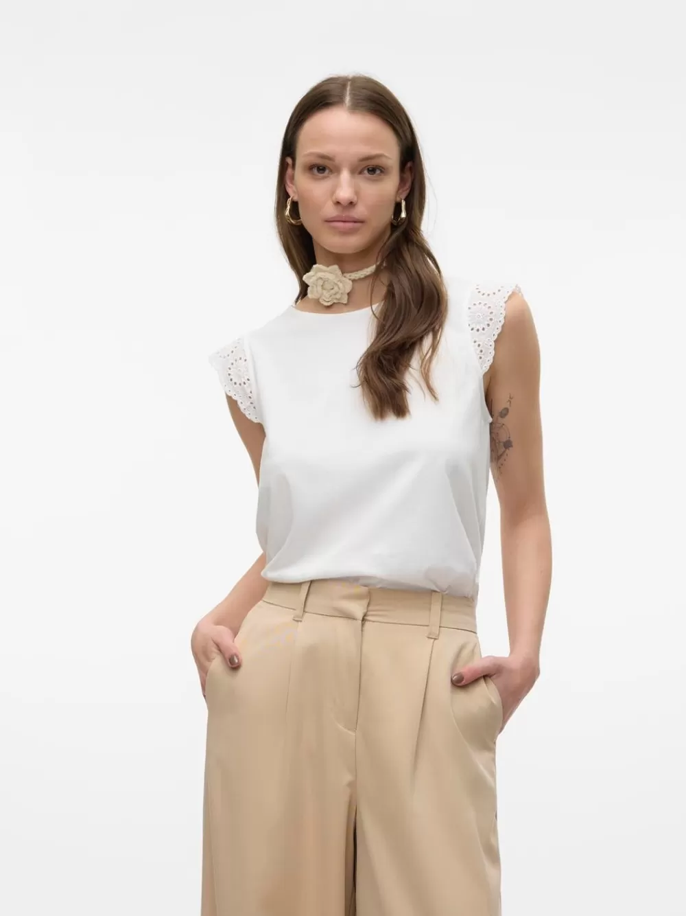 VERO MODA VMEMILY Topit Snow White Online