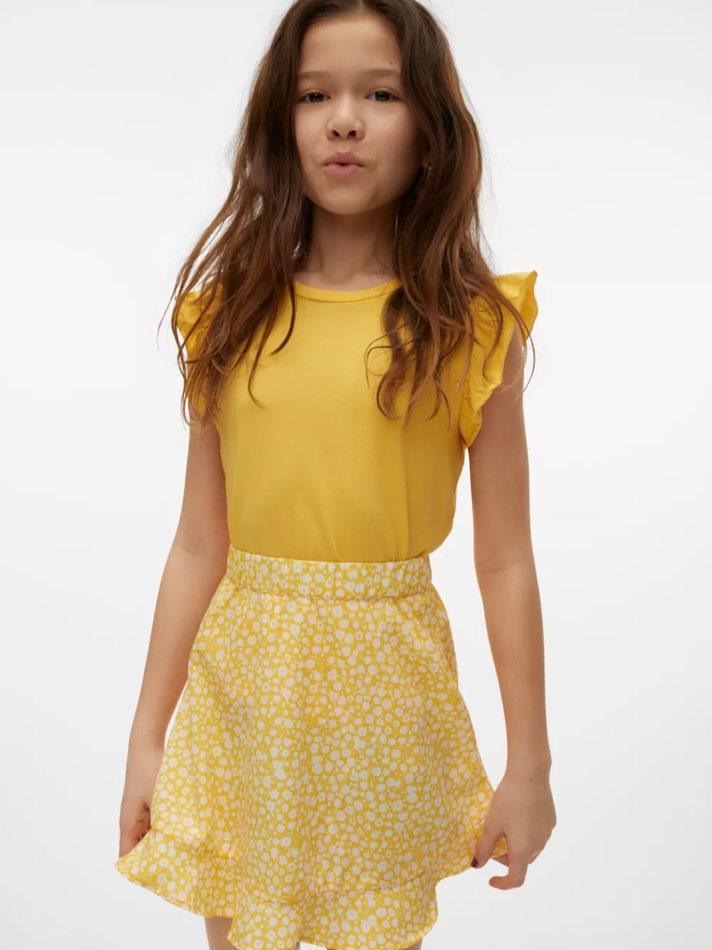 VERO MODA VMEMILY T-paidat Golden Cream New