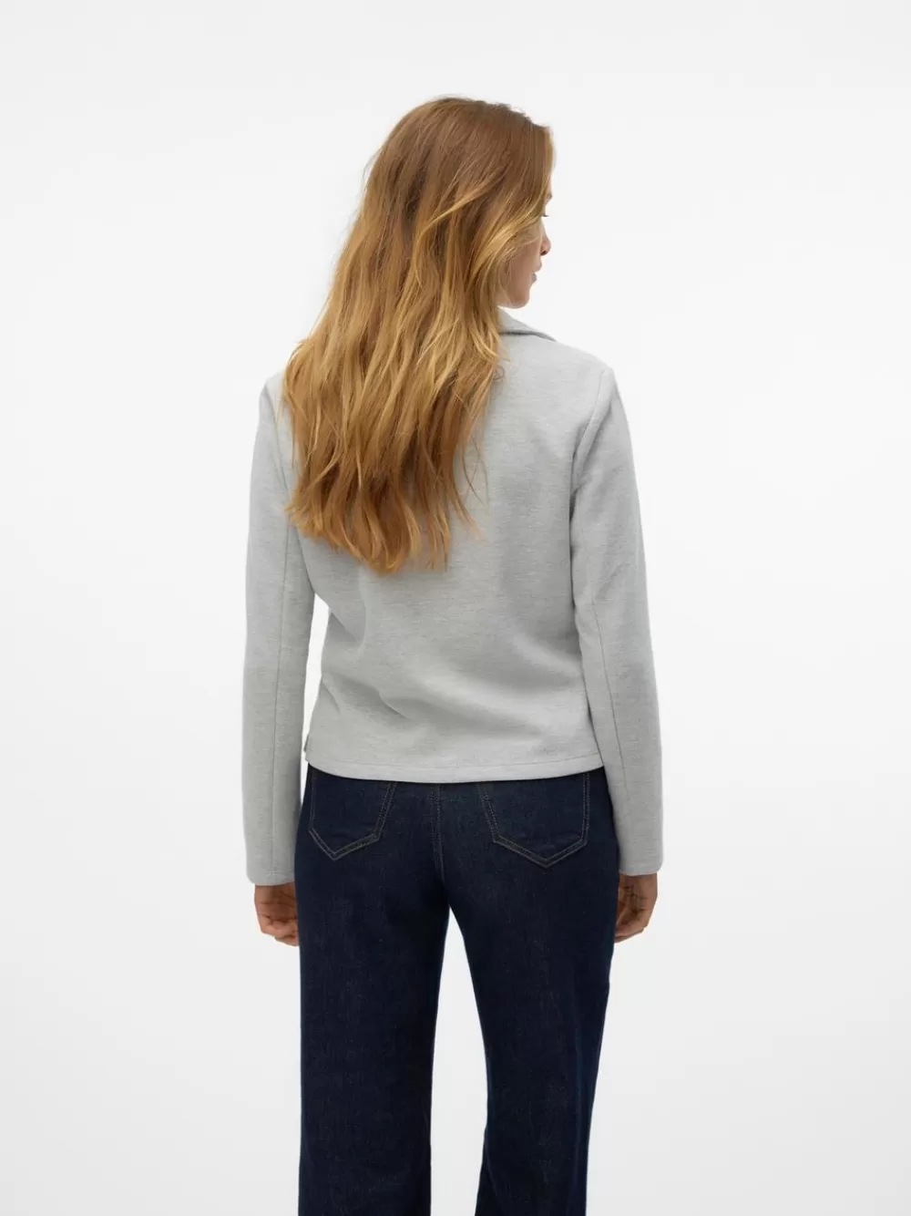 VERO MODA VMEMMA Bleiserit Light Grey Melange Discount