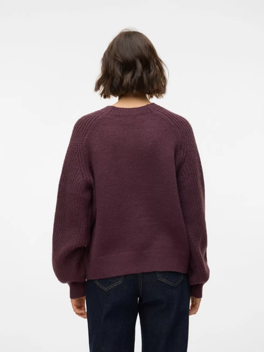 VERO MODA VMENYA Neulepuserot Plum Perfect Fashion