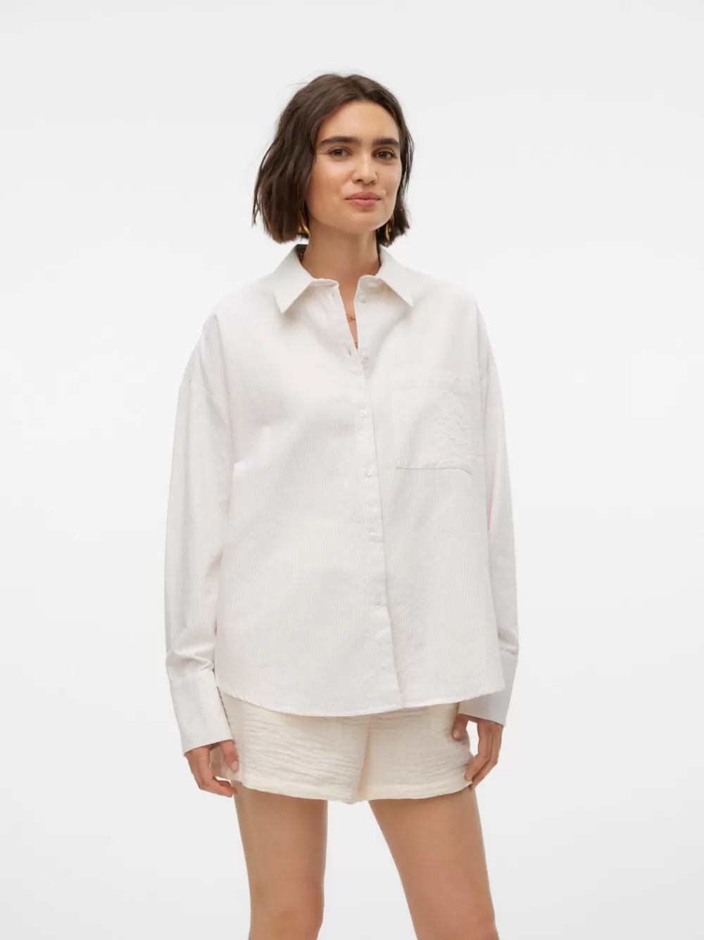 VERO MODA VMENYA Paidat Silver Lining Cheap