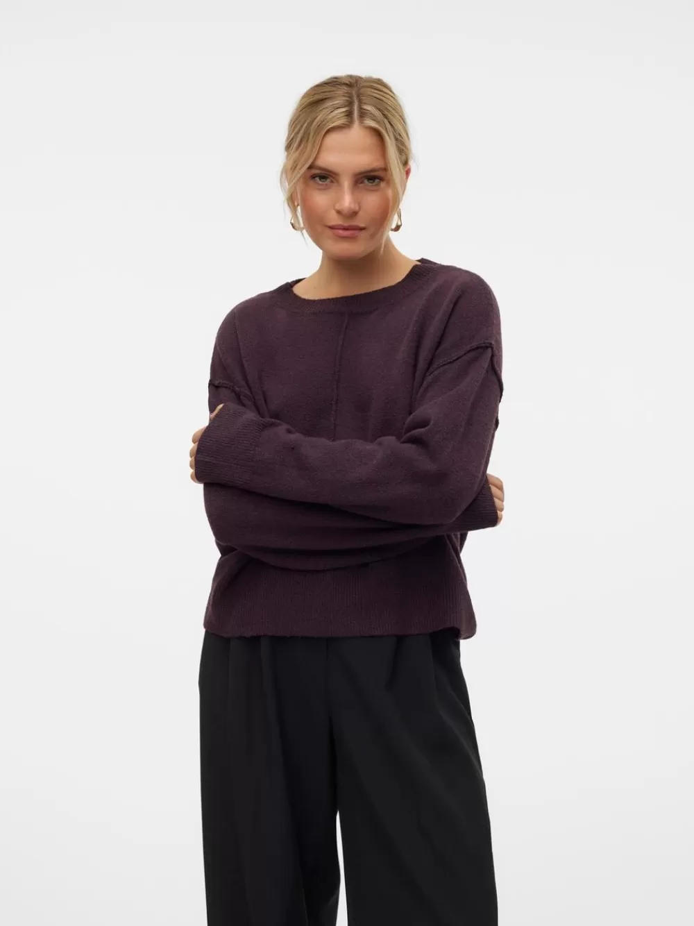 VERO MODA VMESTI Neulepuserot Plum Perfect Outlet