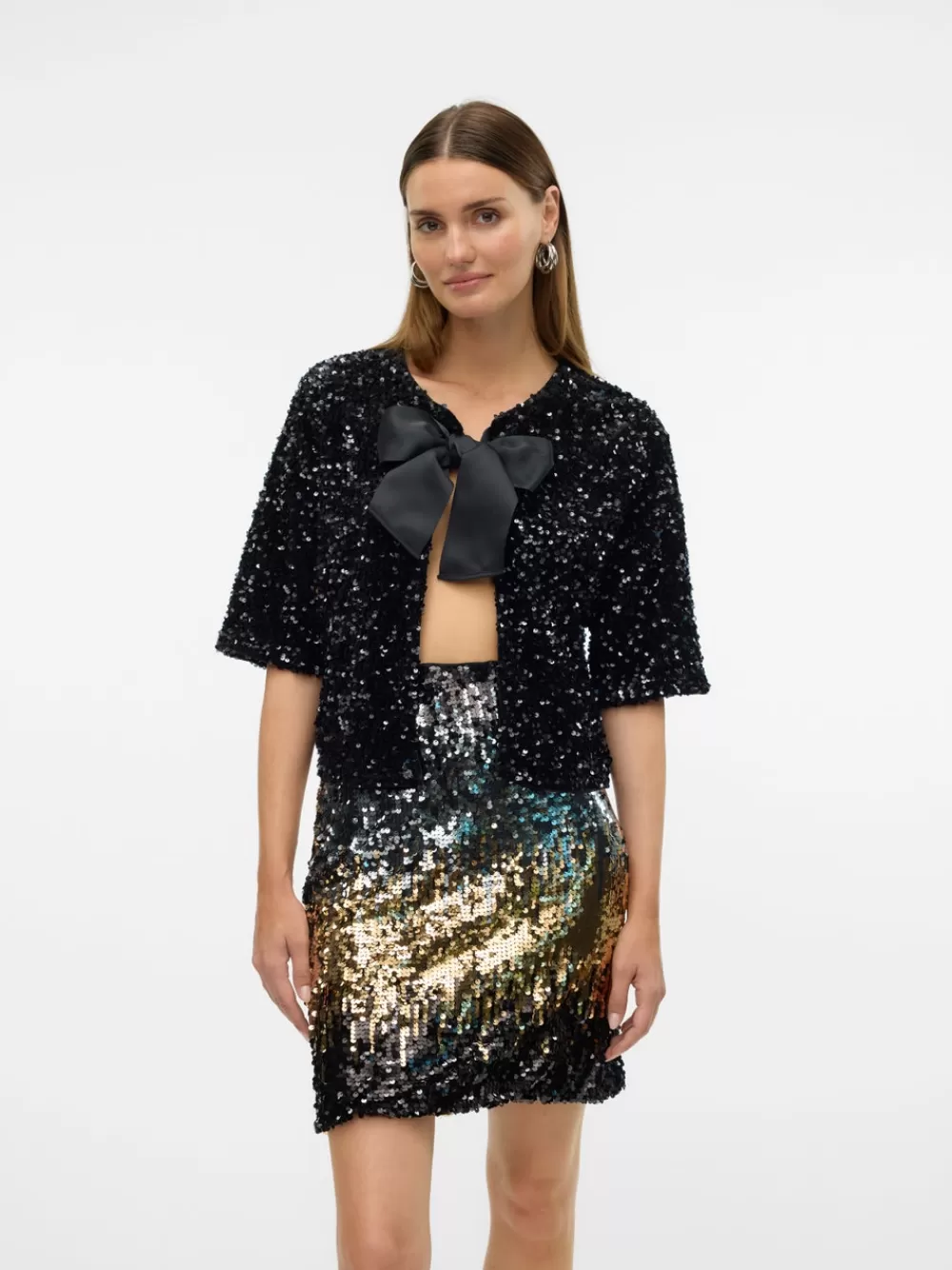 VERO MODA VMETTA Neuletakit Black Best Sale