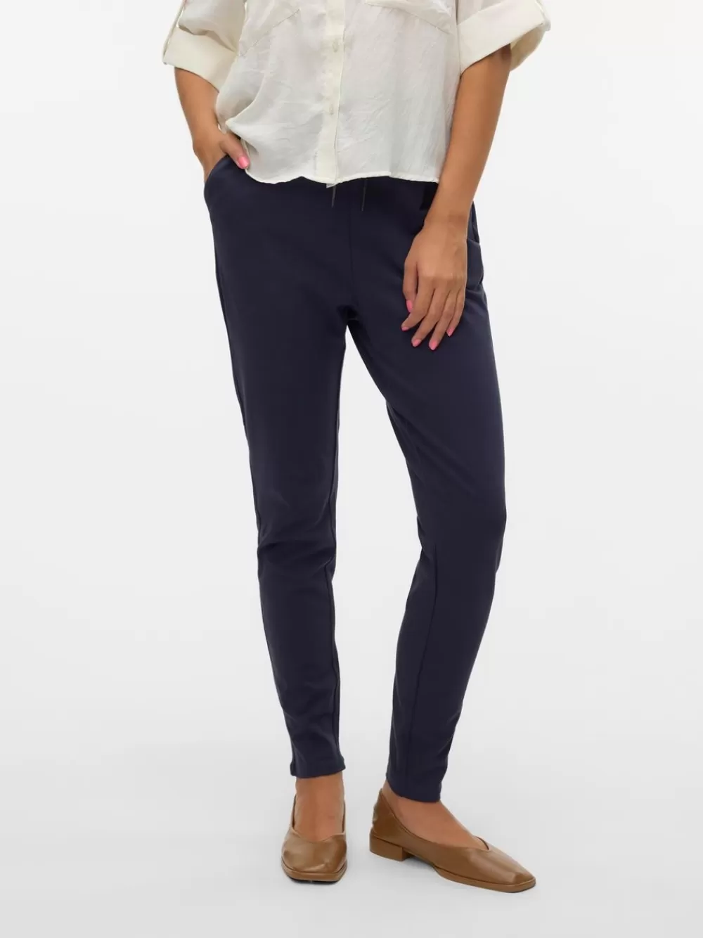 VERO MODA VMEVA Normaali vyötärö Housut Night Sky Sale