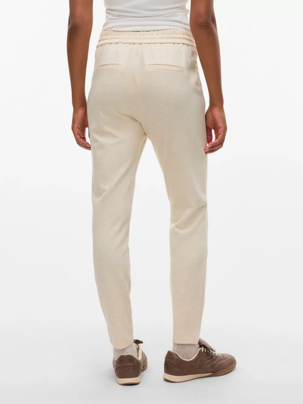 VERO MODA VMEVA Normaali vyötärö Housut Pumice Stone Fashion
