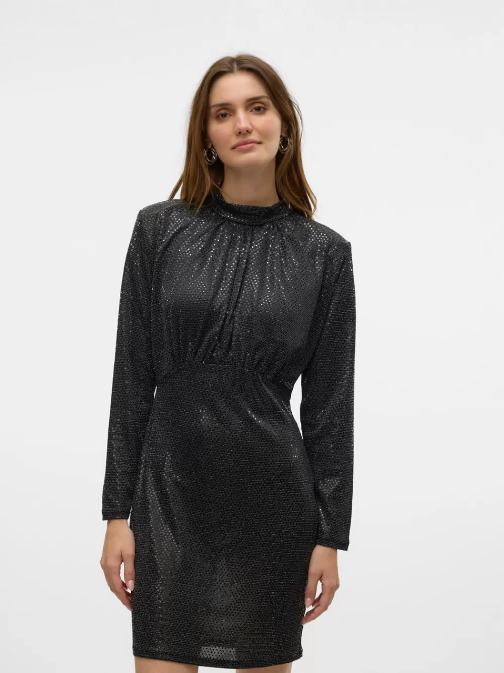 VERO MODA VMEVALINE Lyhyt mekko Black Shop