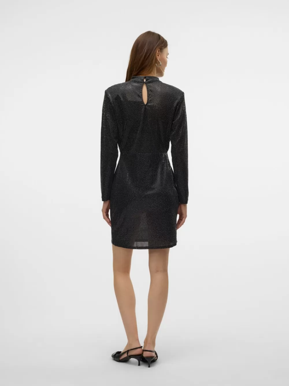 VERO MODA VMEVALINE Lyhyt mekko Black Shop