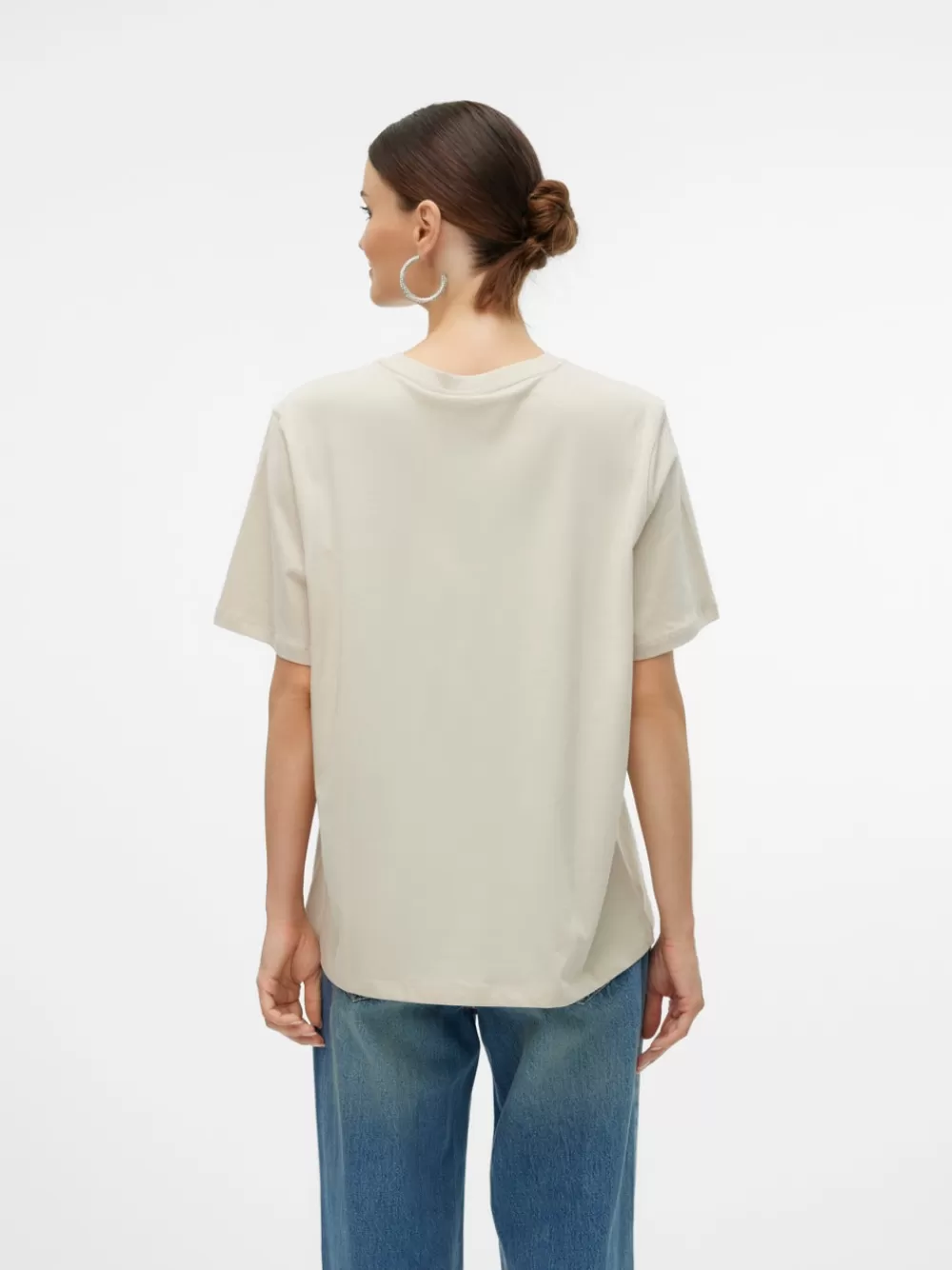 VERO MODA VMEZRA T-paidat Pumice Stone Cheap