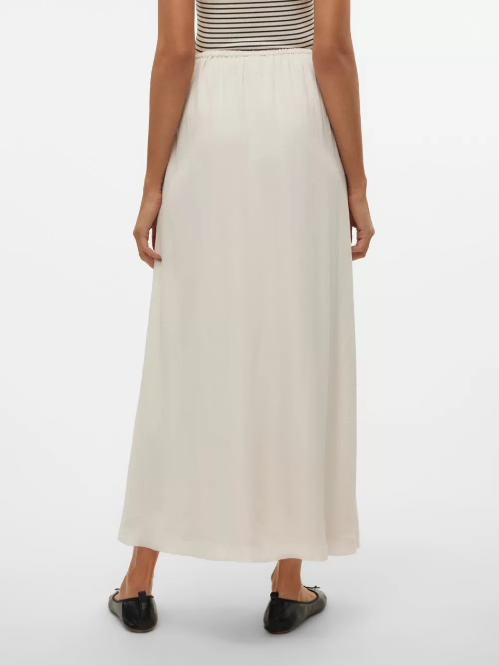 VERO MODA VMFABIANA Korkea vyötärö Pitkä hame Birch Cheap