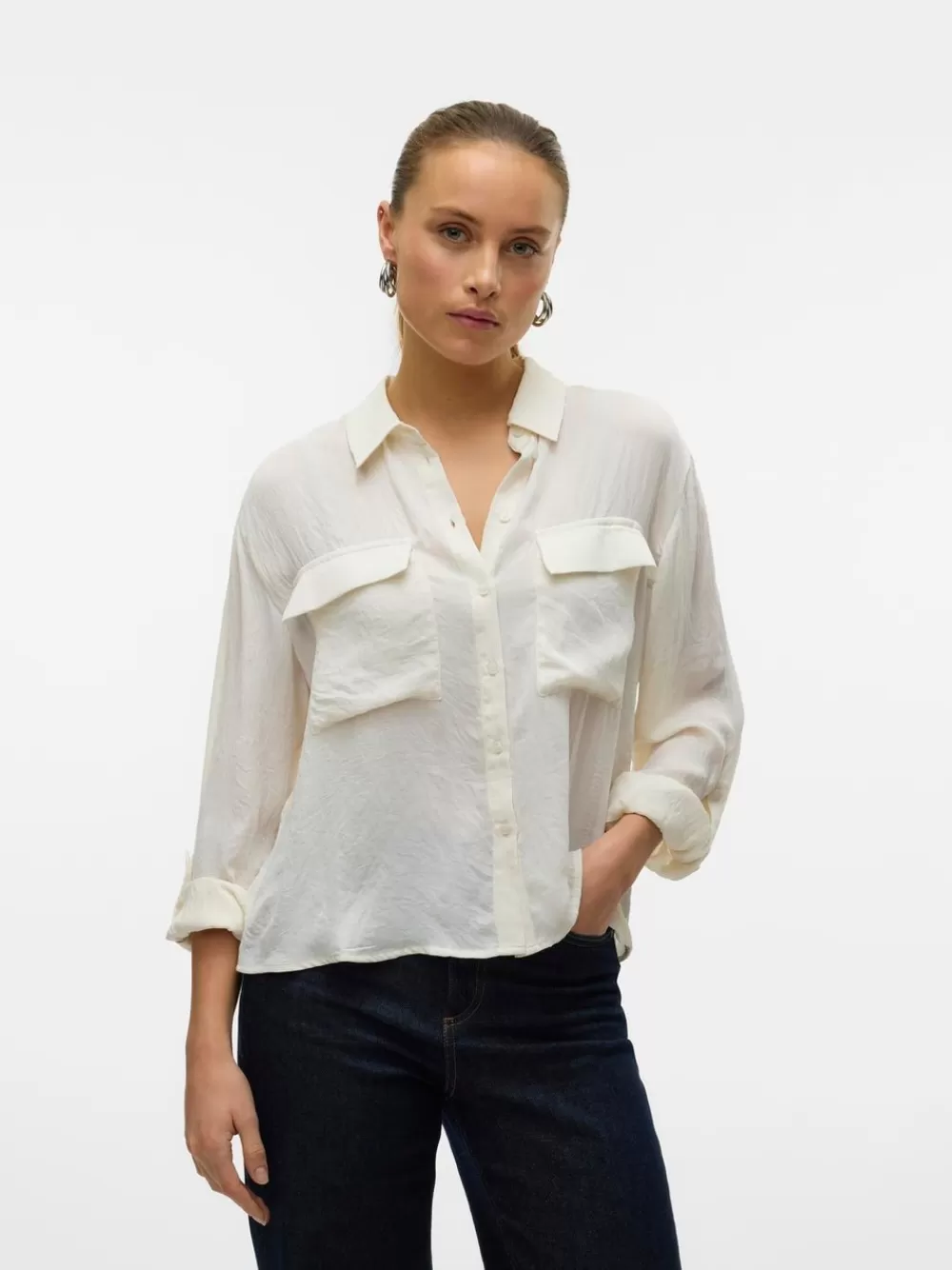 VERO MODA VMFABIANA Paidat Birch New