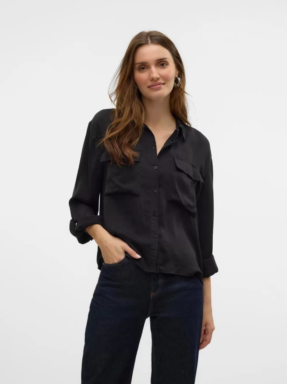 VERO MODA VMFABIANA Paidat Black Fashion