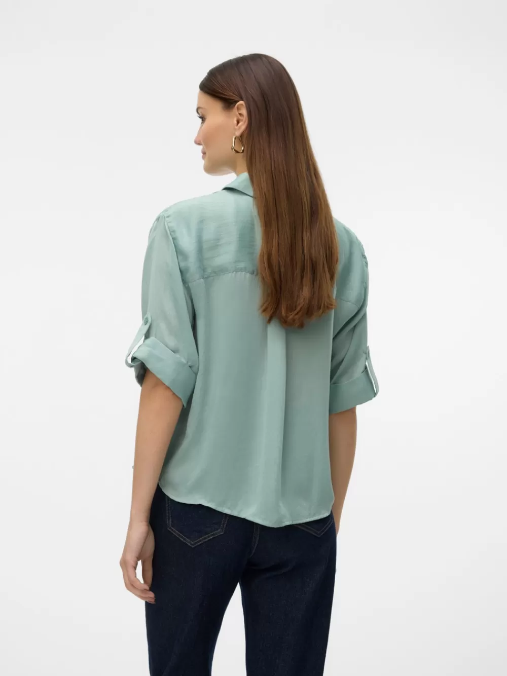 VERO MODA VMFABIANA Paidat Green Milieu Best