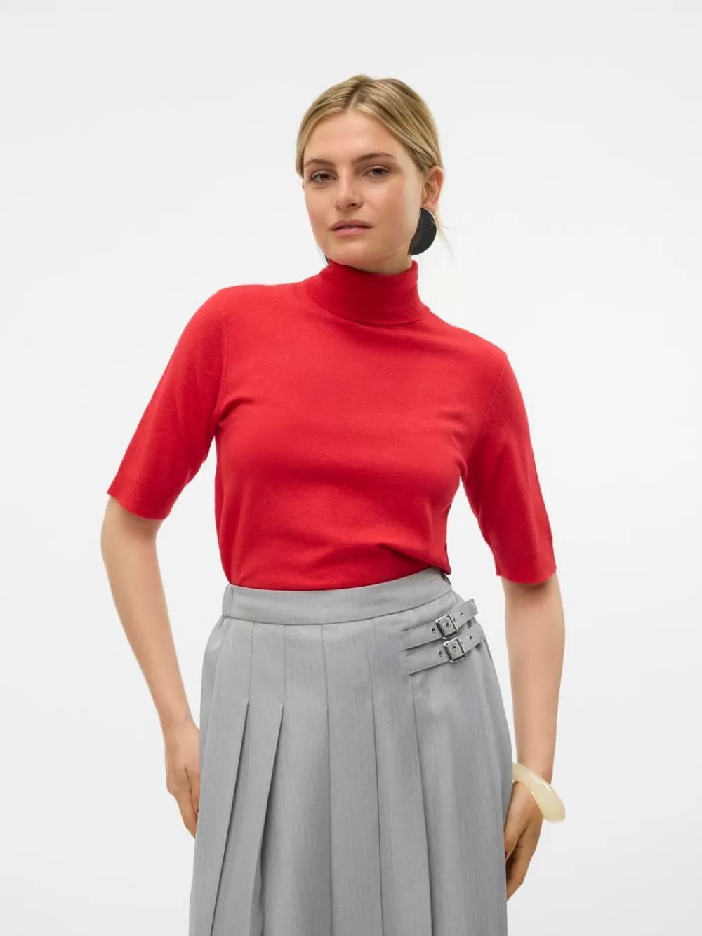 VERO MODA VMFANTASTIC Neulepuserot Salsa Hot
