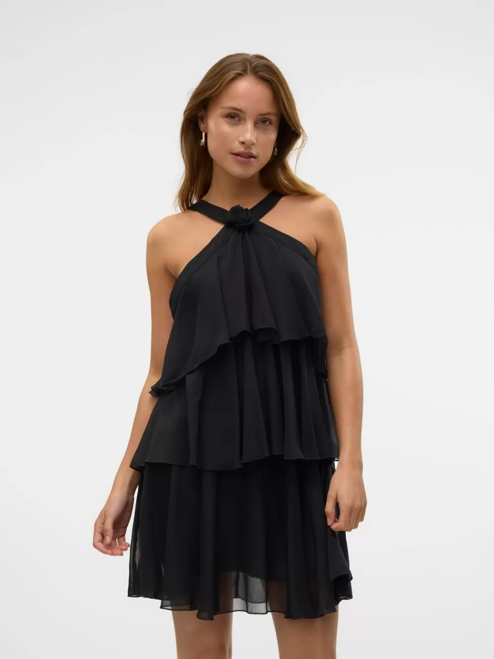 VERO MODA VMFELICIA Lyhyt mekko Black Fashion