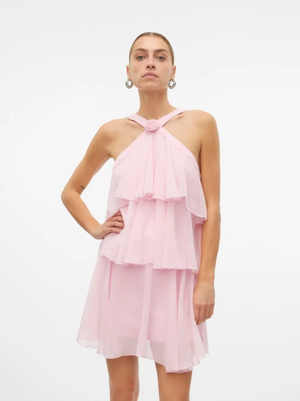 VERO MODA VMFELICIA Lyhyt mekko Cherry Blossom Cheap
