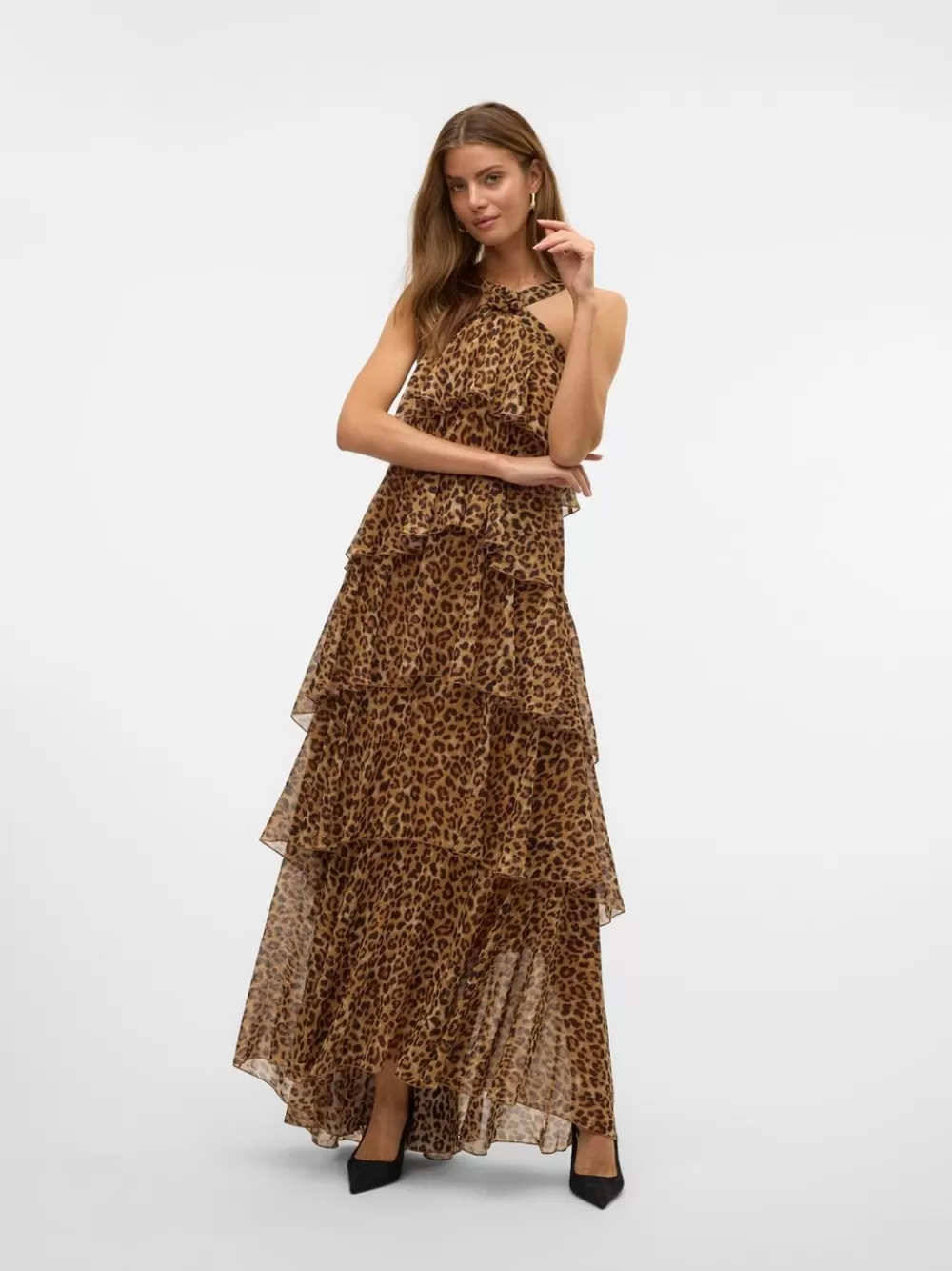 VERO MODA VMFELICIA Pitkä mekko Black Online