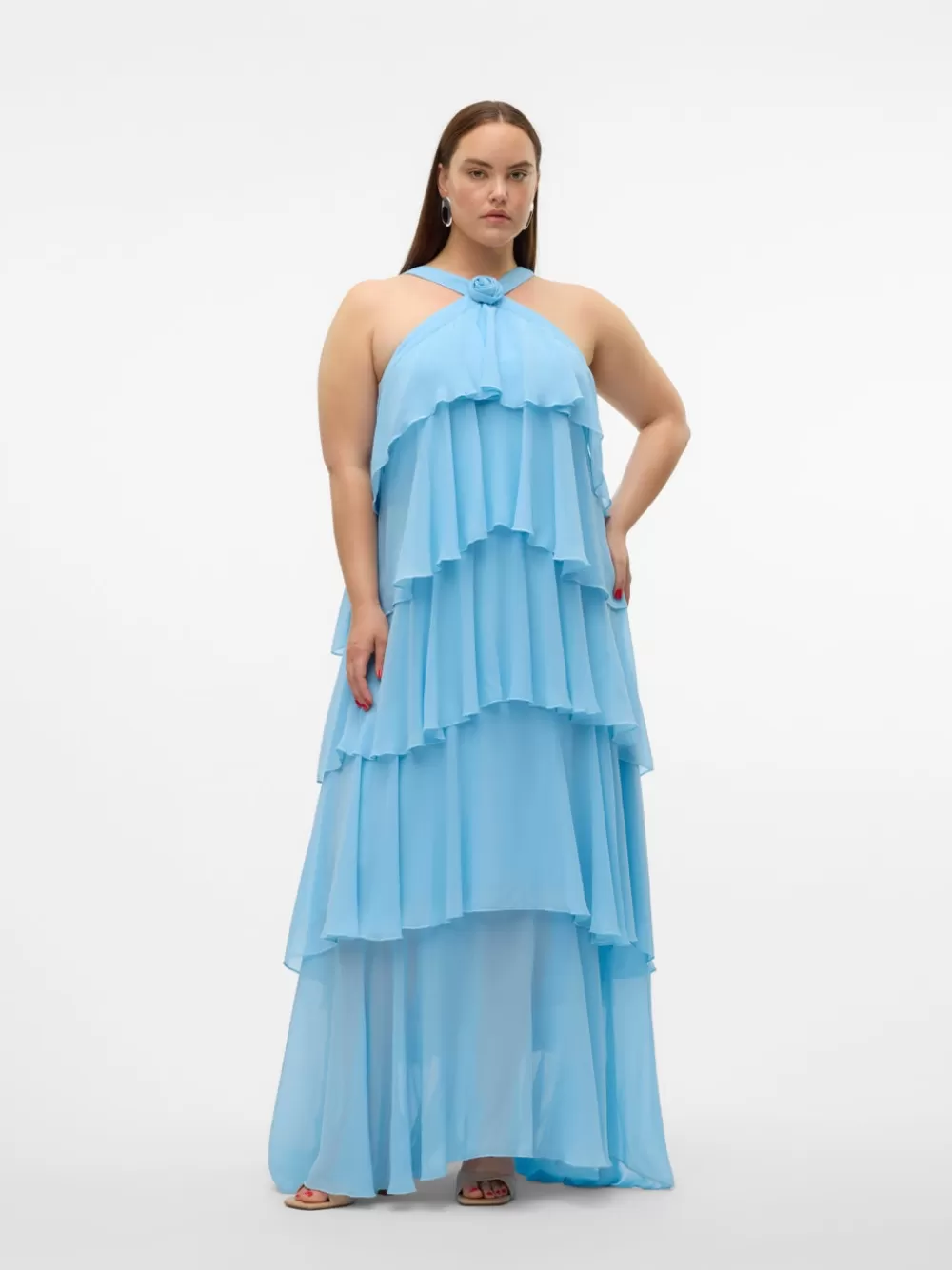 VERO MODA VMFELICIA Pitkä mekko Airy Blue Shop