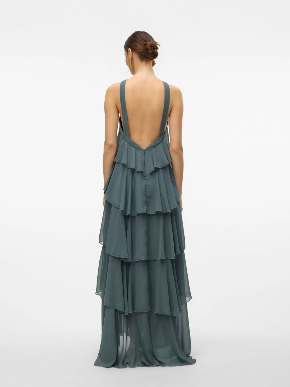 VERO MODA VMFELICIA Pitkä mekko Balsam Green Best