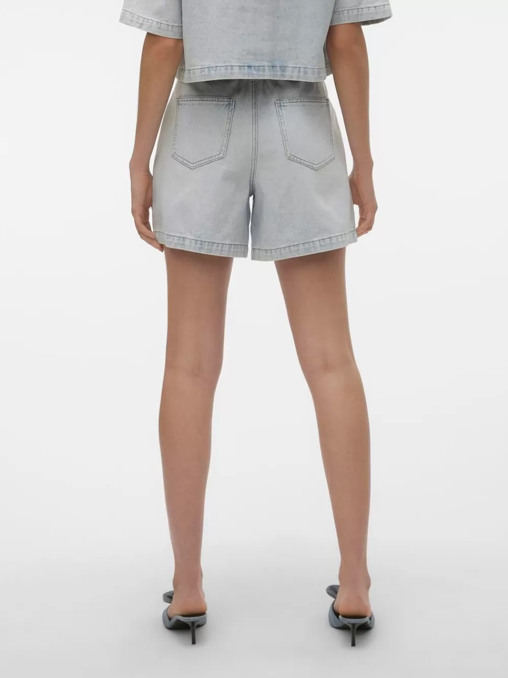 VERO MODA VMFIE Shortsit Light Blue Denim Outlet