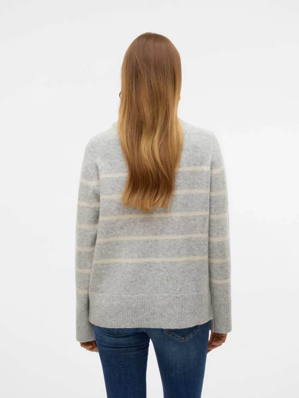 VERO MODA VMFLAWLESS Neulepuserot Light Grey Melange Outlet