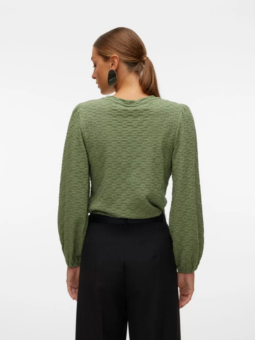 VERO MODA VMFLOWER Topit Hedge Green New