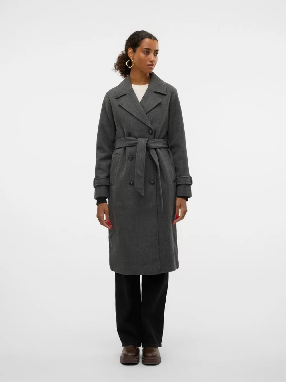 VERO MODA VMFORTUNEVEGA Takit Dark Grey Melange Cheap
