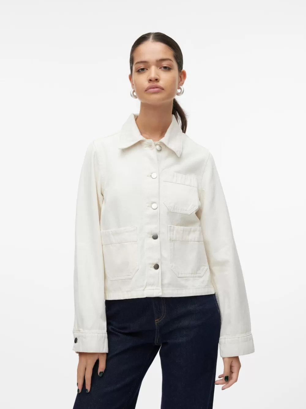 VERO MODA VMFRANCINE Farkkutakki Ecru Outlet