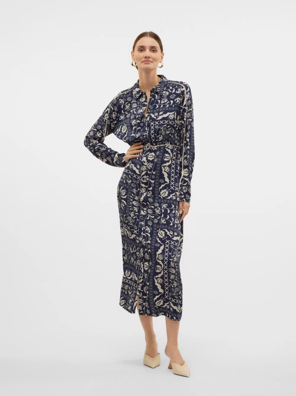 VERO MODA VMGIDDE Pitkä mekko Navy Blazer Hot