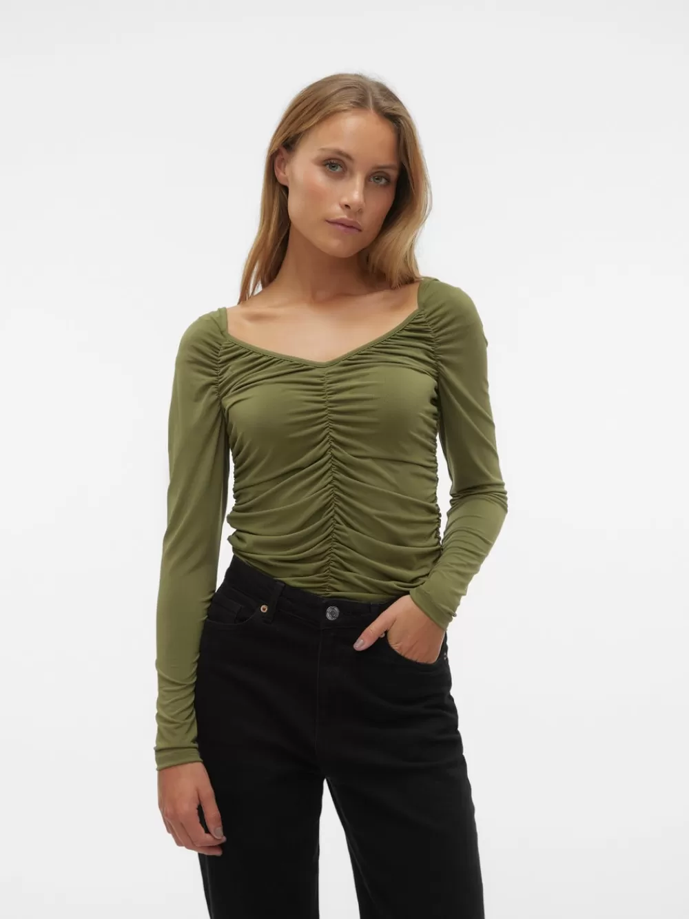 VERO MODA VMGILSA Topit Winter Moss Shop