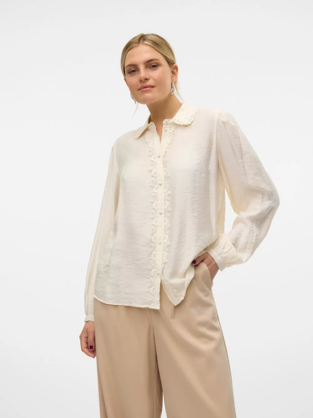 VERO MODA VMGINA Paidat Birch Hot