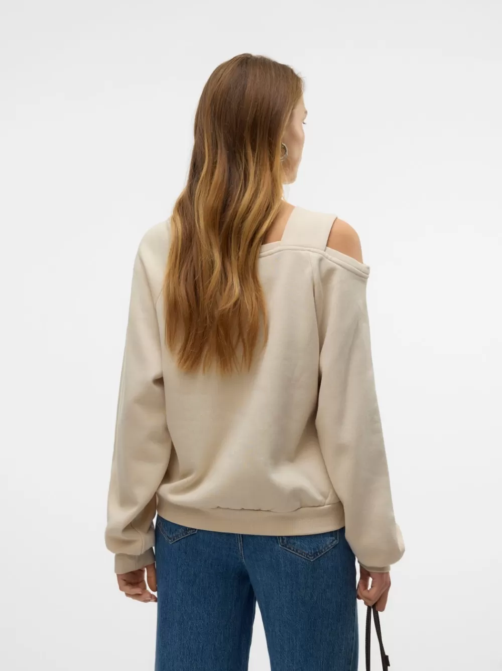 VERO MODA VMGINA Svetarit Oatmeal Flash Sale