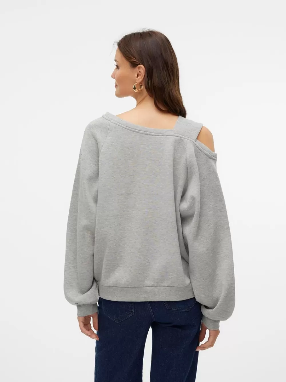 VERO MODA VMGINA Svetarit Light Grey Melange Sale