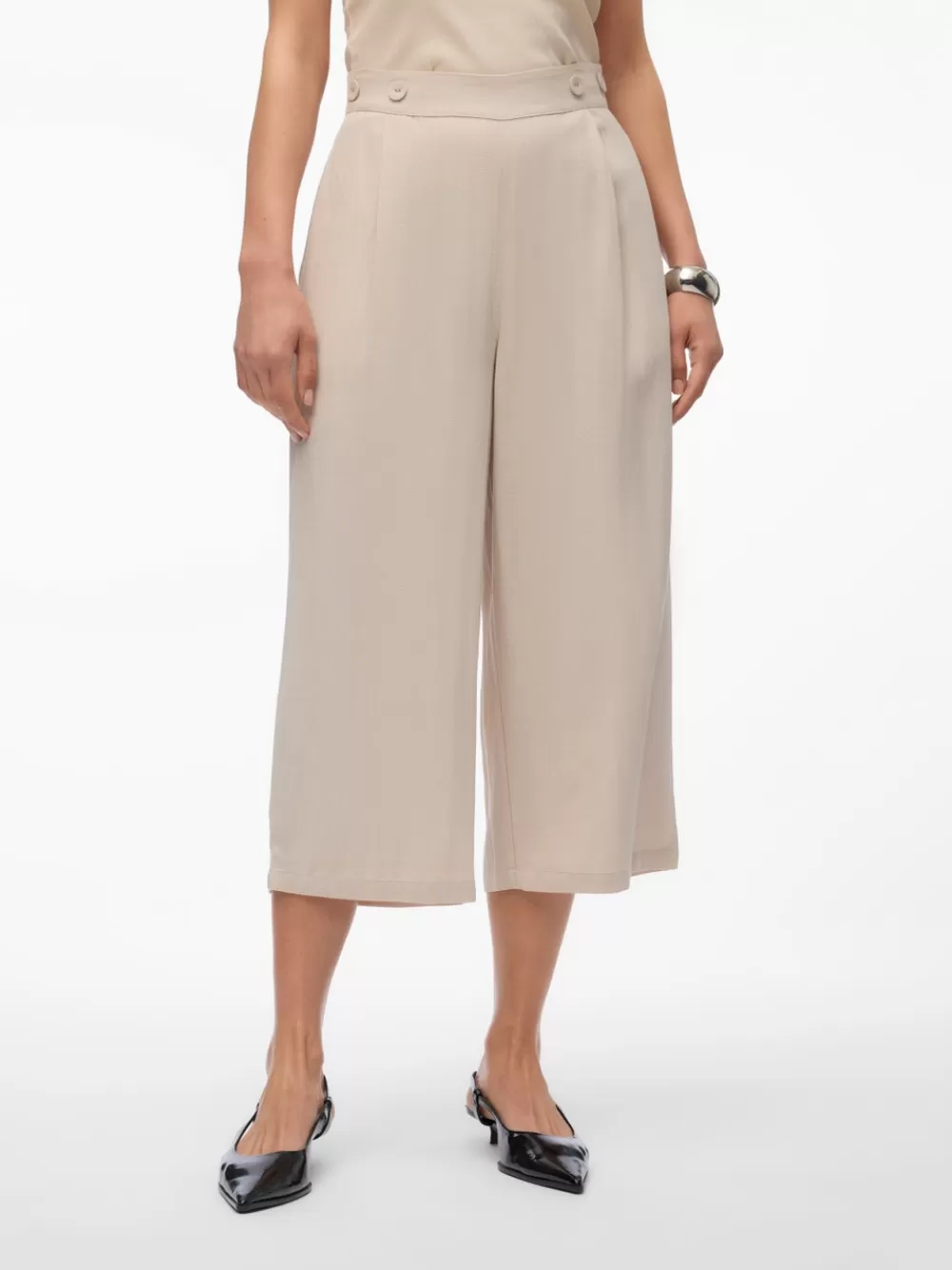 VERO MODA VMGISELLE Culotte-housut Silver Lining Fashion