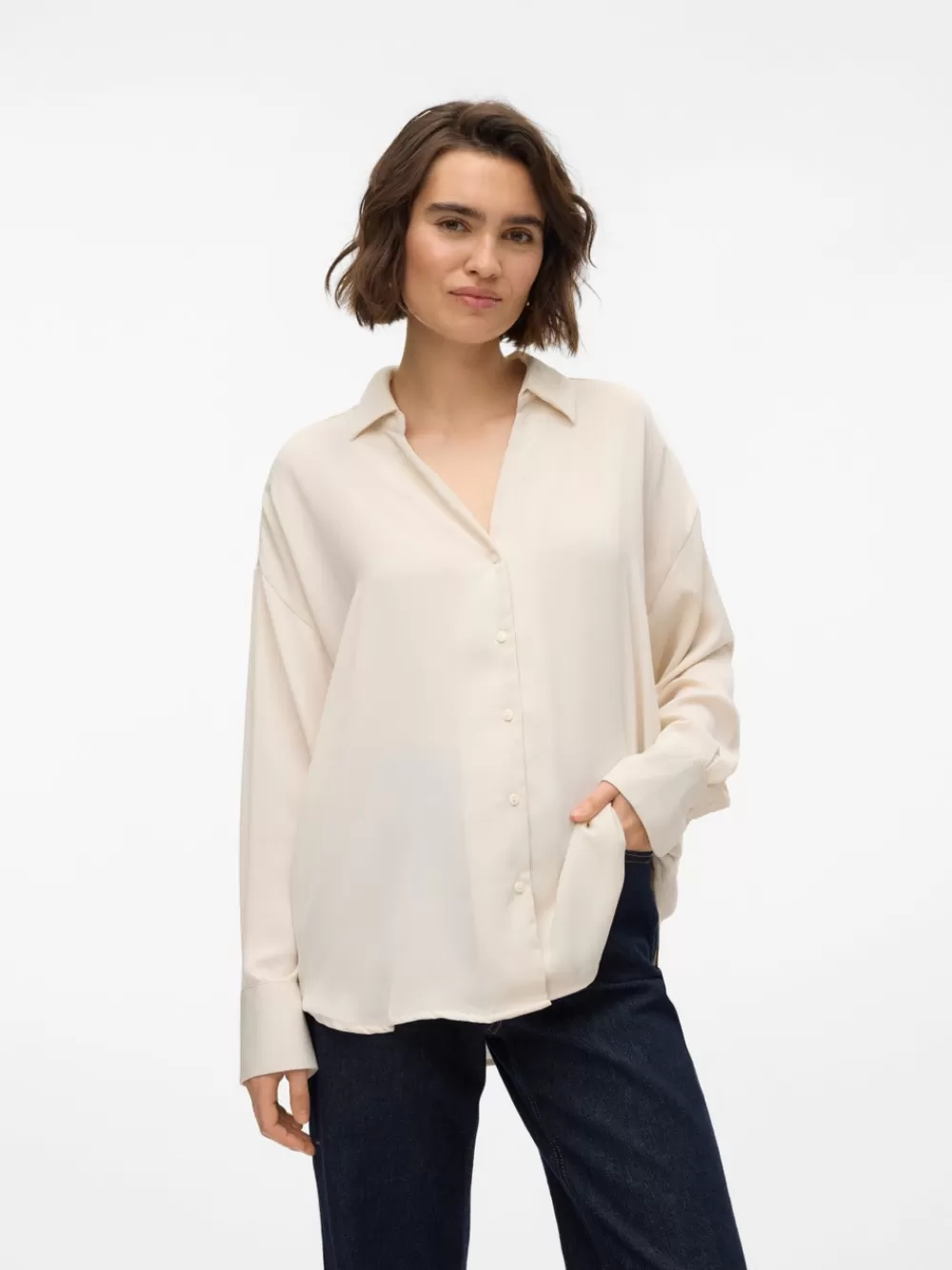 VERO MODA VMGISELLE Paidat Birch Cheap