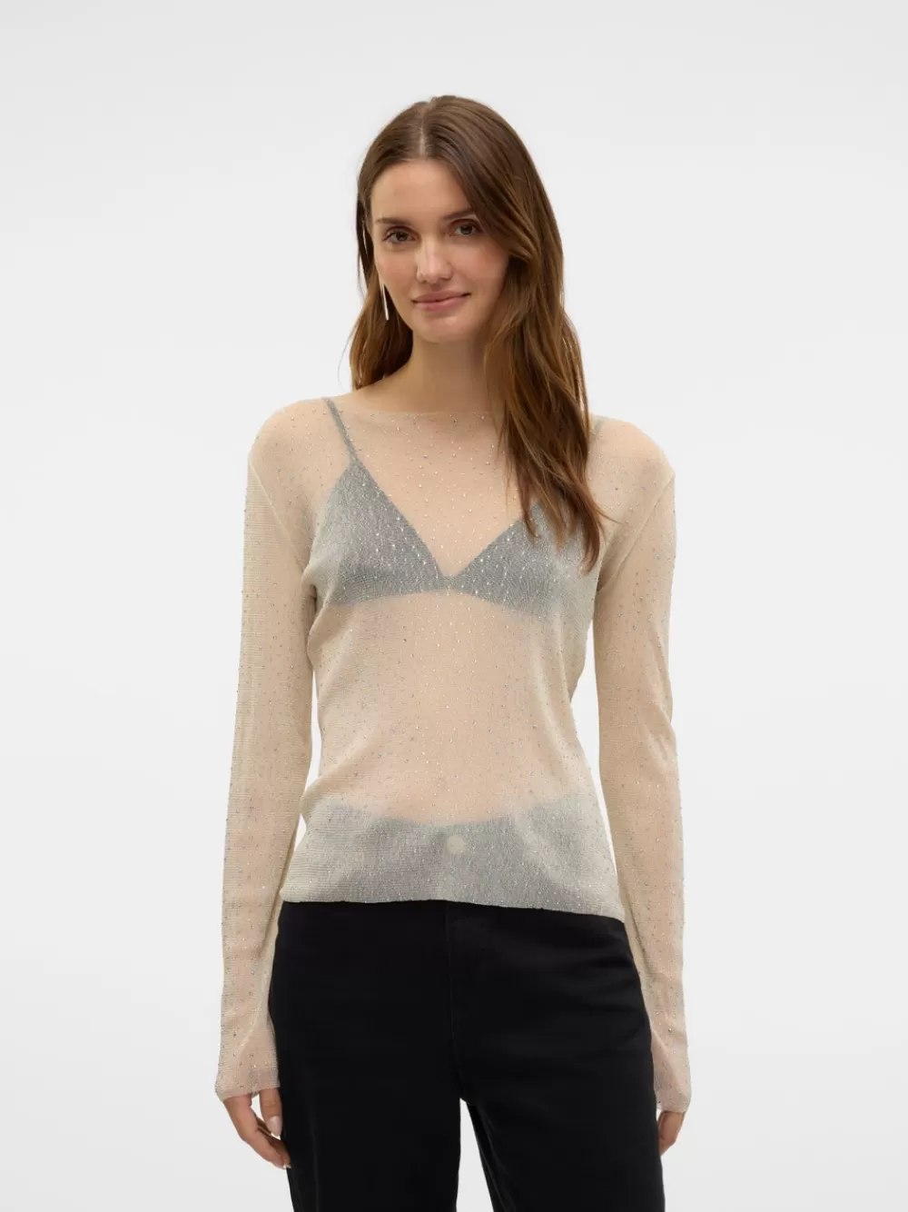 VERO MODA VMGLAM Topit Pumice Stone Best Sale