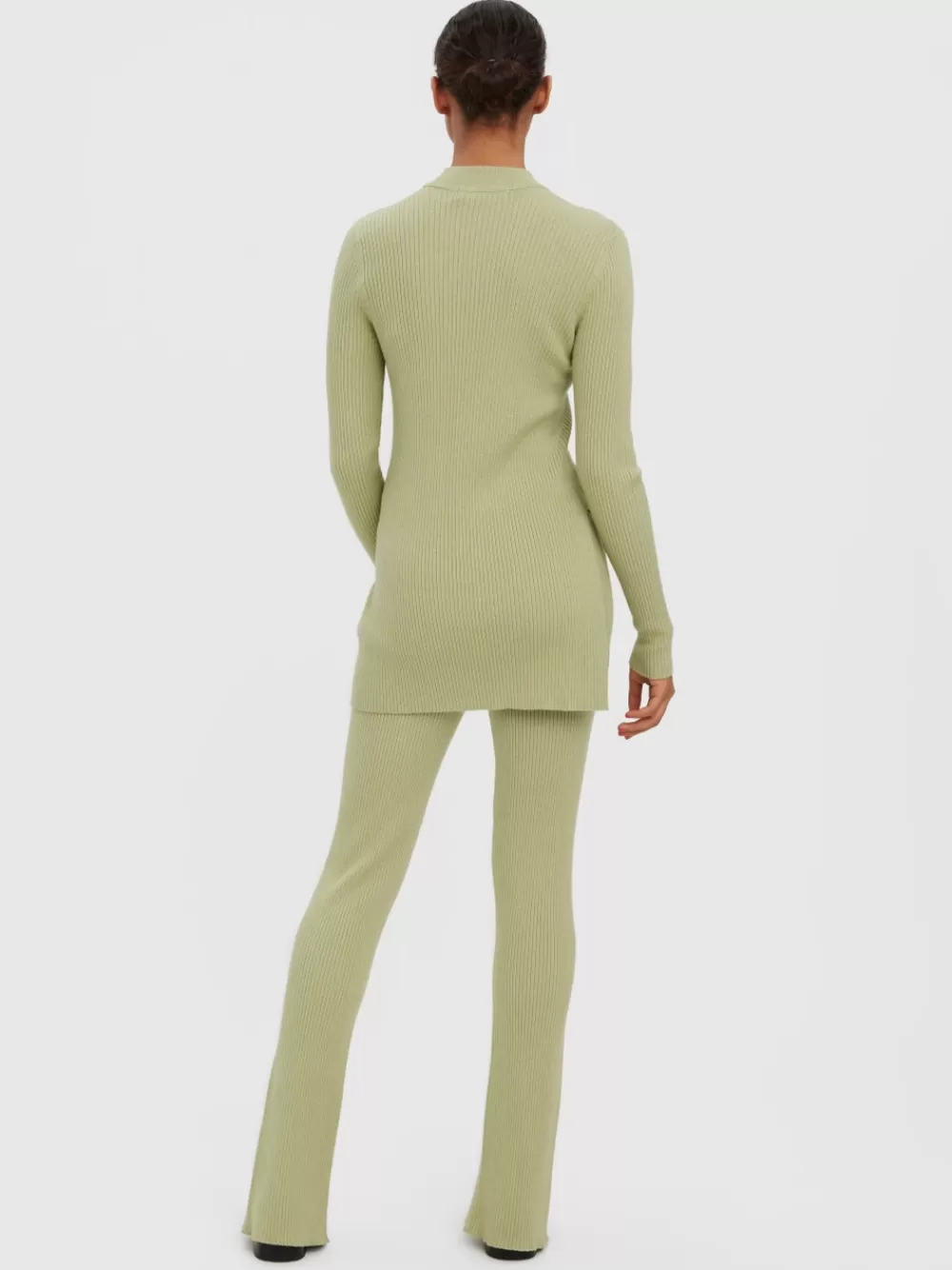 VERO MODA VMGOLD Korkea vyötärö Housut Reseda Clearance