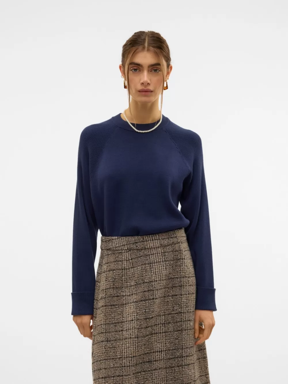 VERO MODA VMGOLD Neulepuserot Navy Blazer Best Sale
